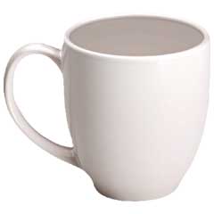 Manhattan Mug - White - Low Fired