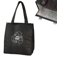 PET Zippered Shopper Bag