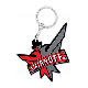 2D PVC Cloisonne Keytag