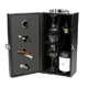4 Piece Wine Carrier Set with Premium Wine