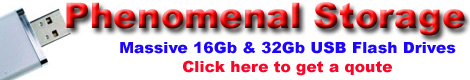 USB Flash Drive - 32Gb & 16Gb now available -  View here
