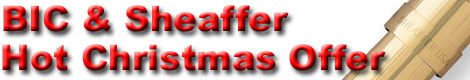Hot Christmas Offers from BIC & Sheaffer
