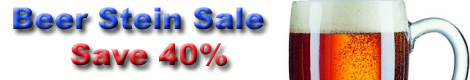 Save 40% on Benidorm Beer Steins with Laser Engraving